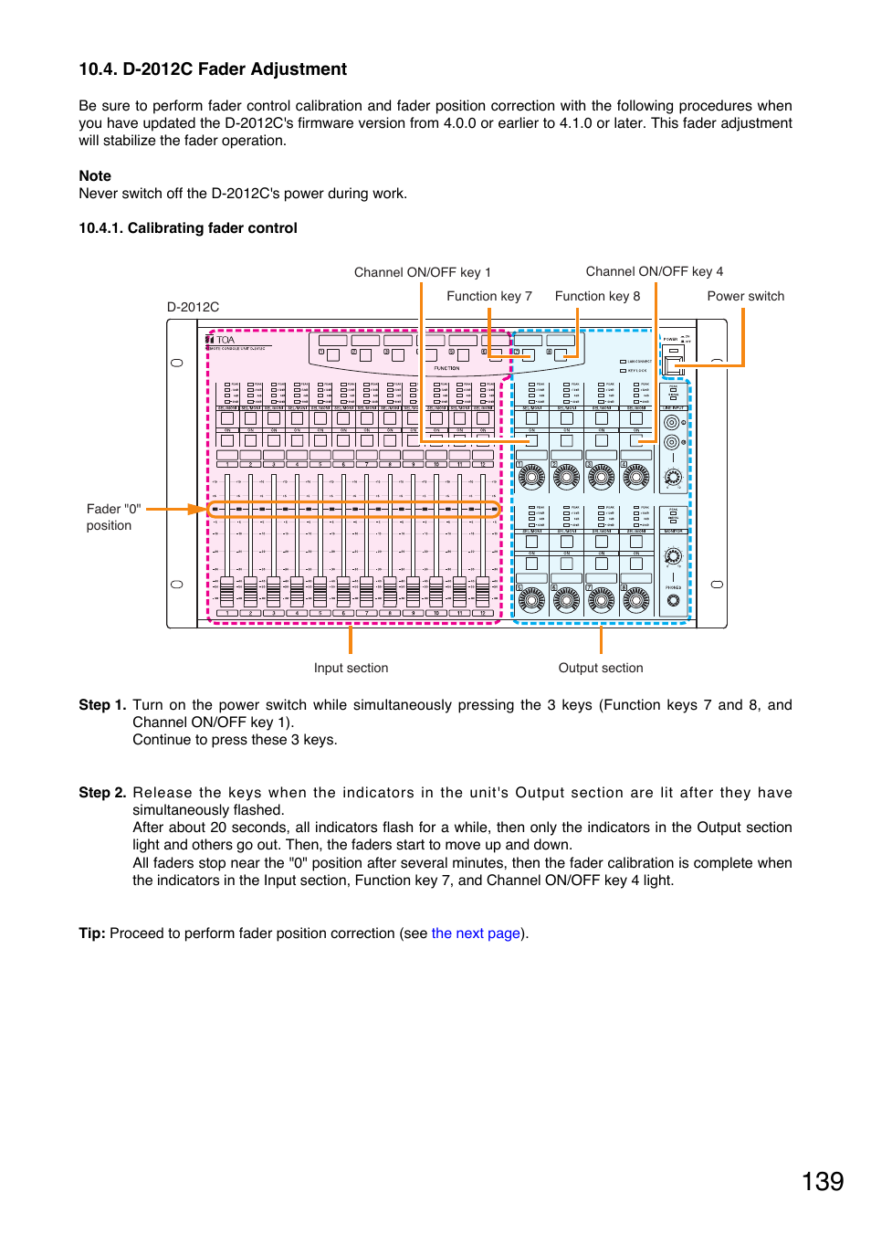 Toa D-2000 Series User Manual | Page 139 / 170