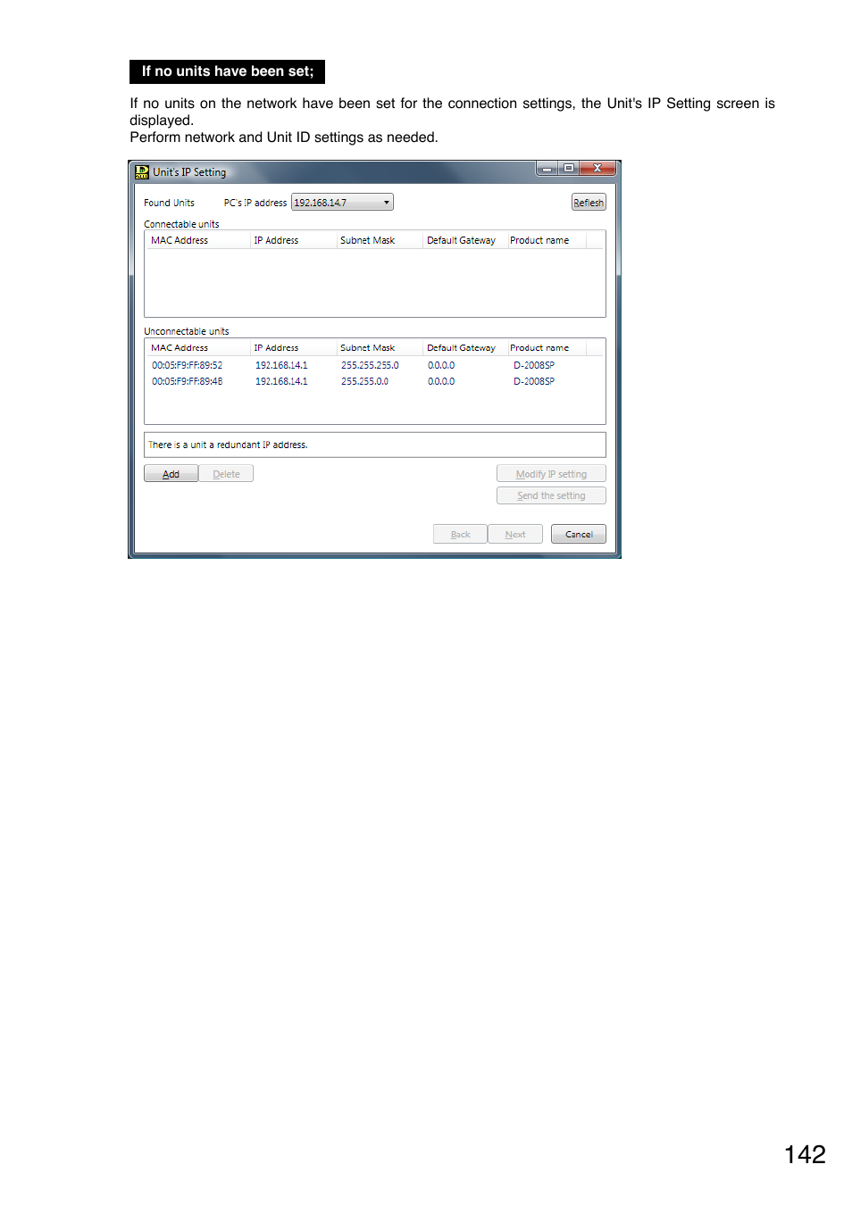 Toa D-2000 Series User Manual | Page 142 / 170