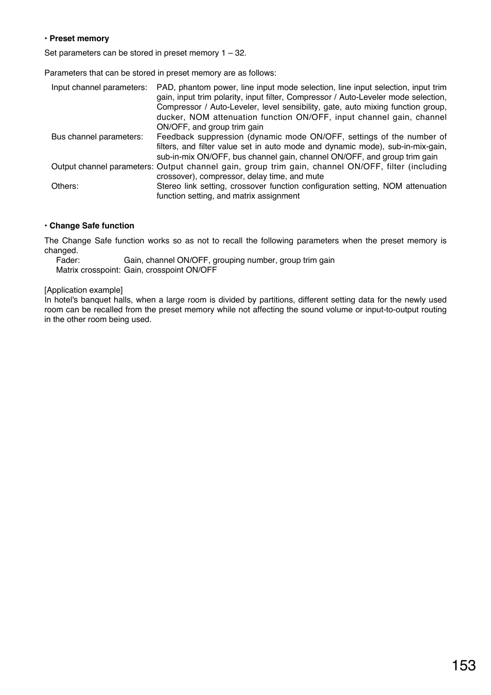 Toa D-2000 Series User Manual | Page 153 / 170