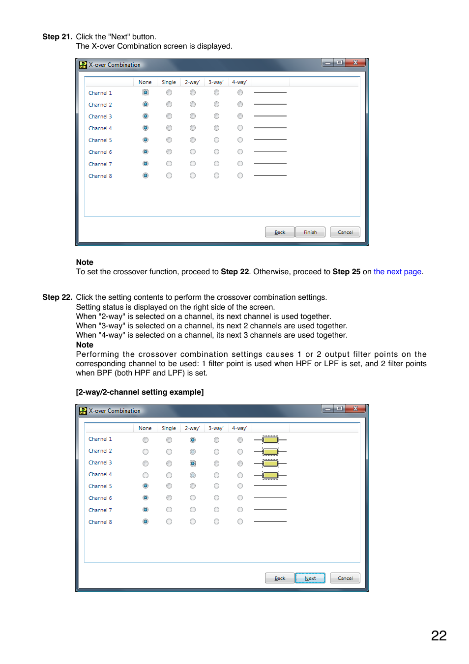 Toa D-2000 Series User Manual | Page 22 / 170