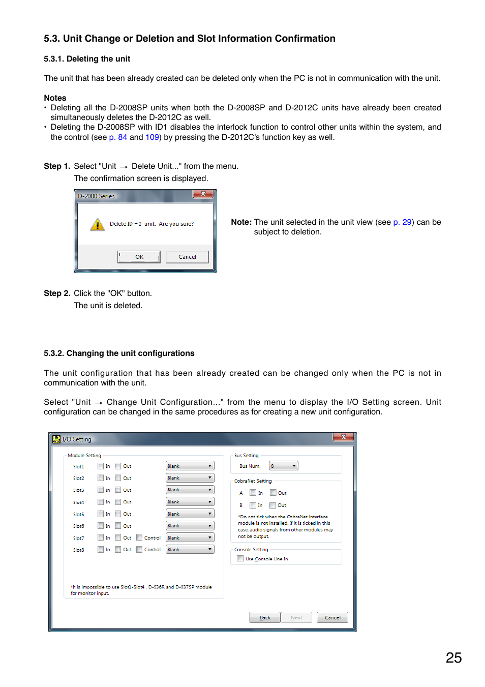 Toa D-2000 Series User Manual | Page 25 / 170