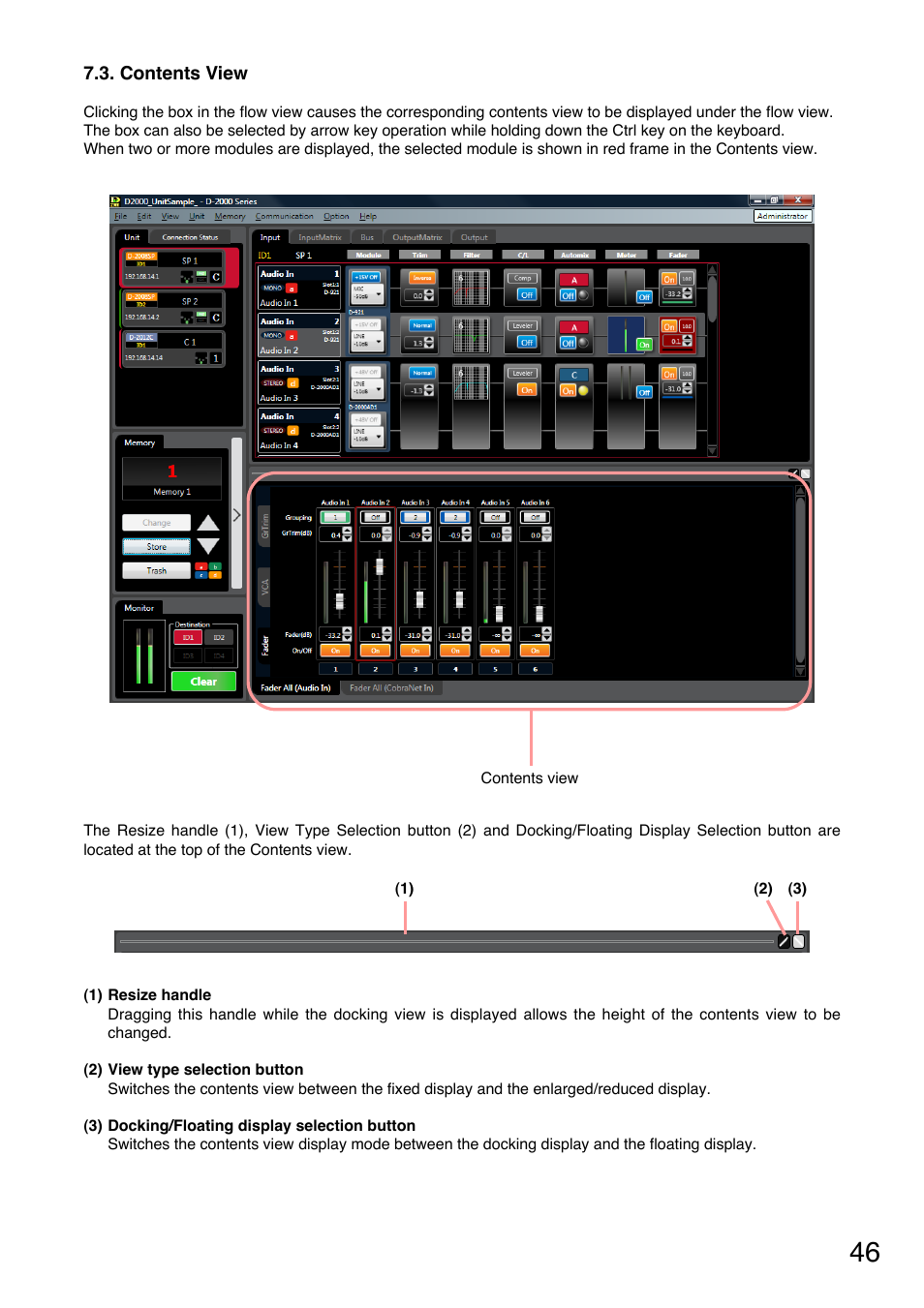 Toa D-2000 Series User Manual | Page 46 / 170