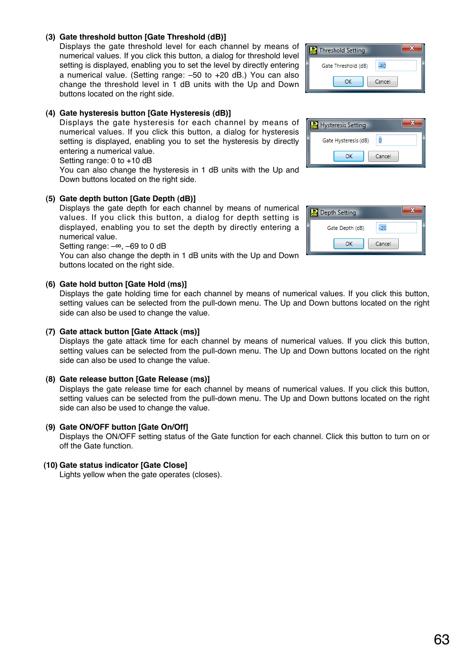 Toa D-2000 Series User Manual | Page 63 / 170