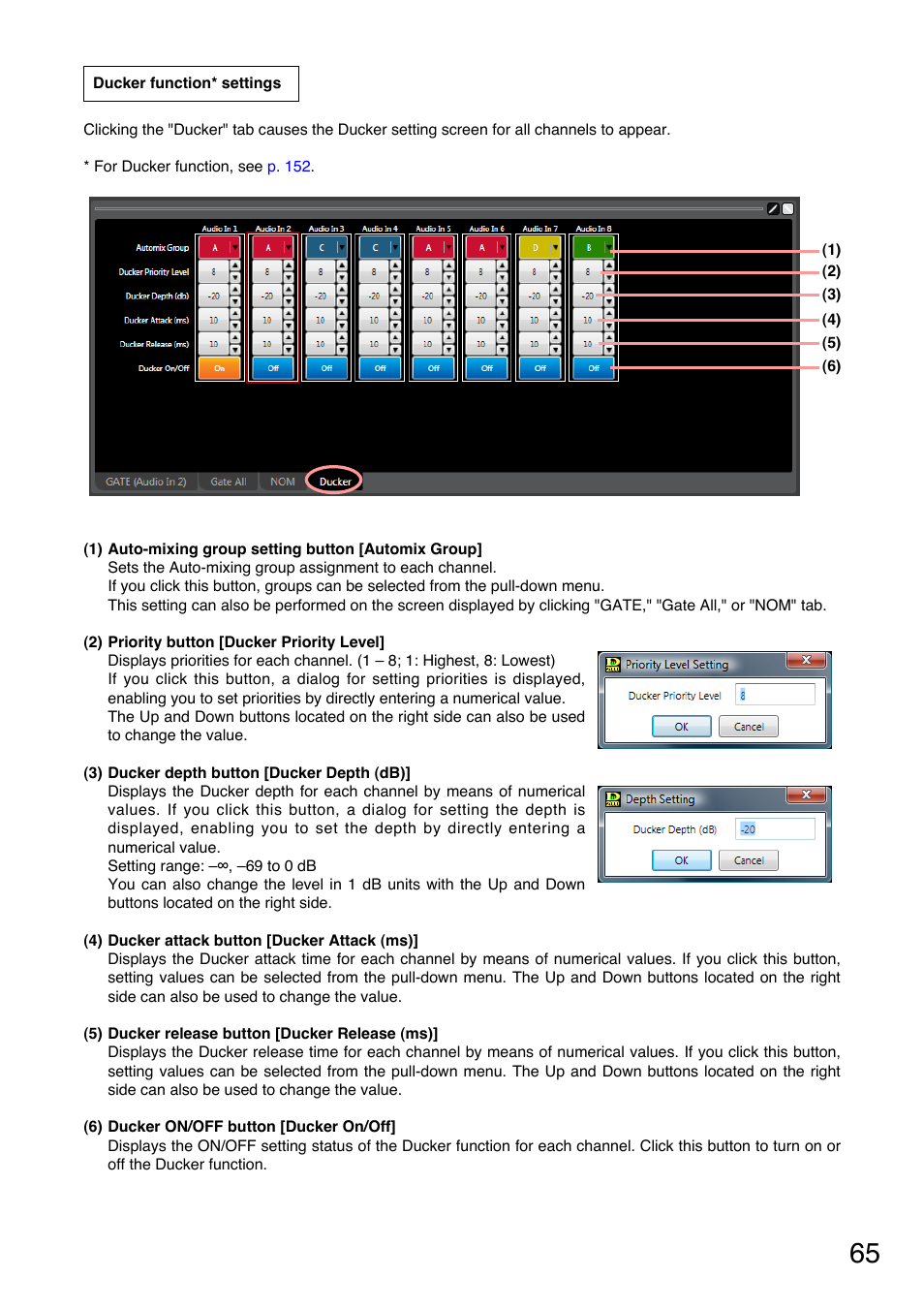 Toa D-2000 Series User Manual | Page 65 / 170