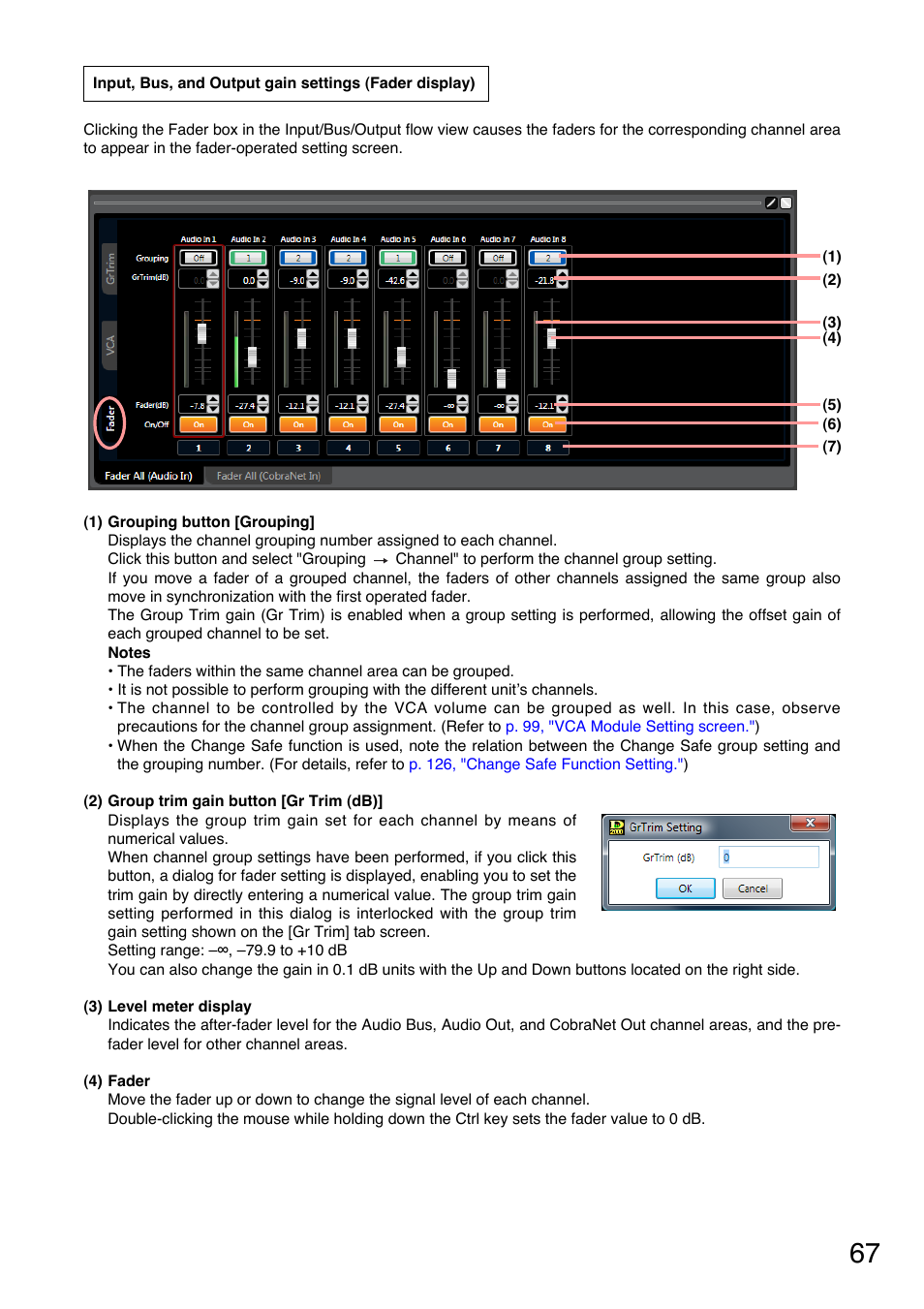 Toa D-2000 Series User Manual | Page 67 / 170