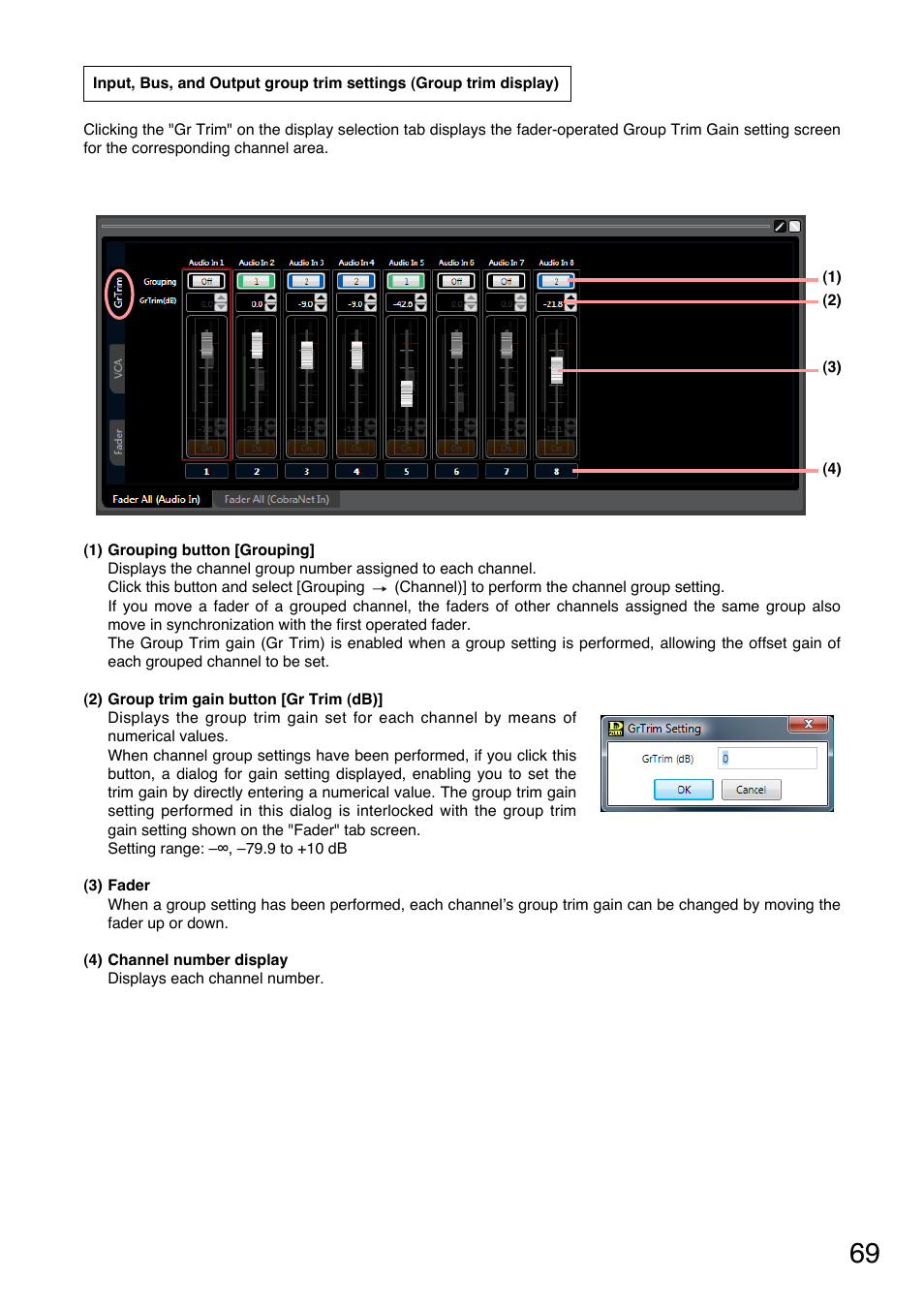 Toa D-2000 Series User Manual | Page 69 / 170