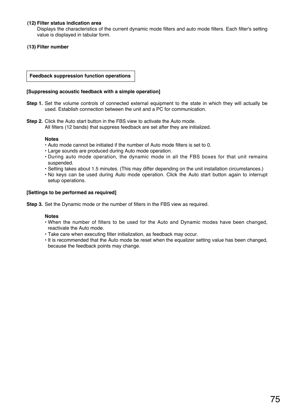 Toa D-2000 Series User Manual | Page 75 / 170