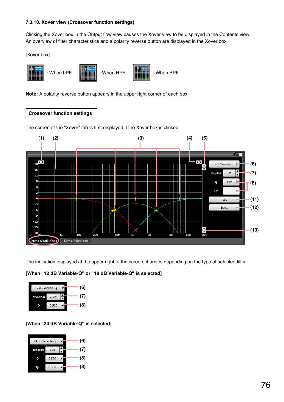 Toa D-2000 Series User Manual | Page 76 / 170