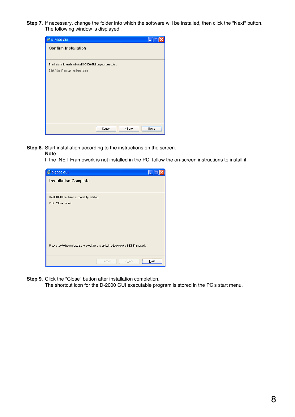 Toa D-2000 Series User Manual | Page 8 / 170