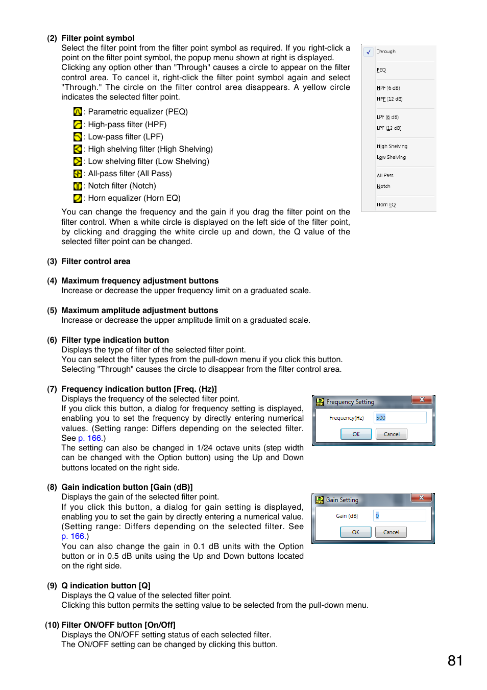 Toa D-2000 Series User Manual | Page 81 / 170