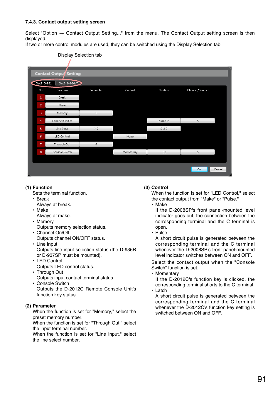 Toa D-2000 Series User Manual | Page 91 / 170