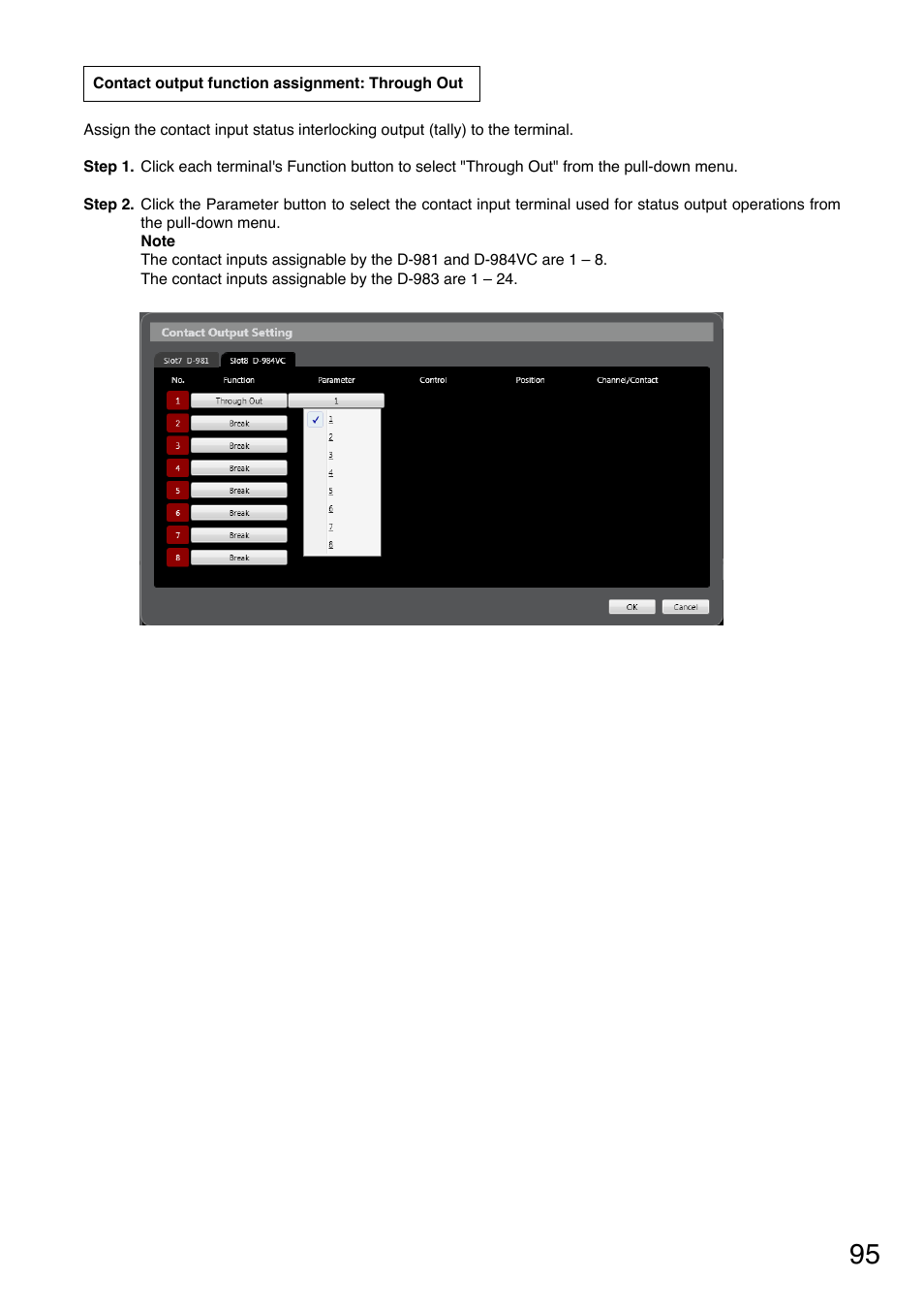 Toa D-2000 Series User Manual | Page 95 / 170