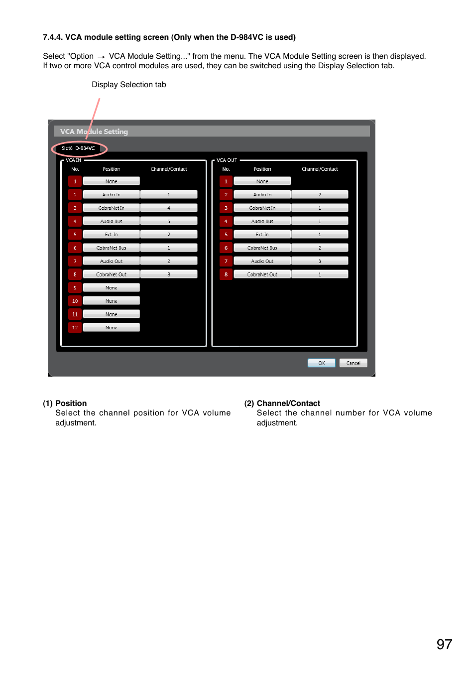 Toa D-2000 Series User Manual | Page 97 / 170