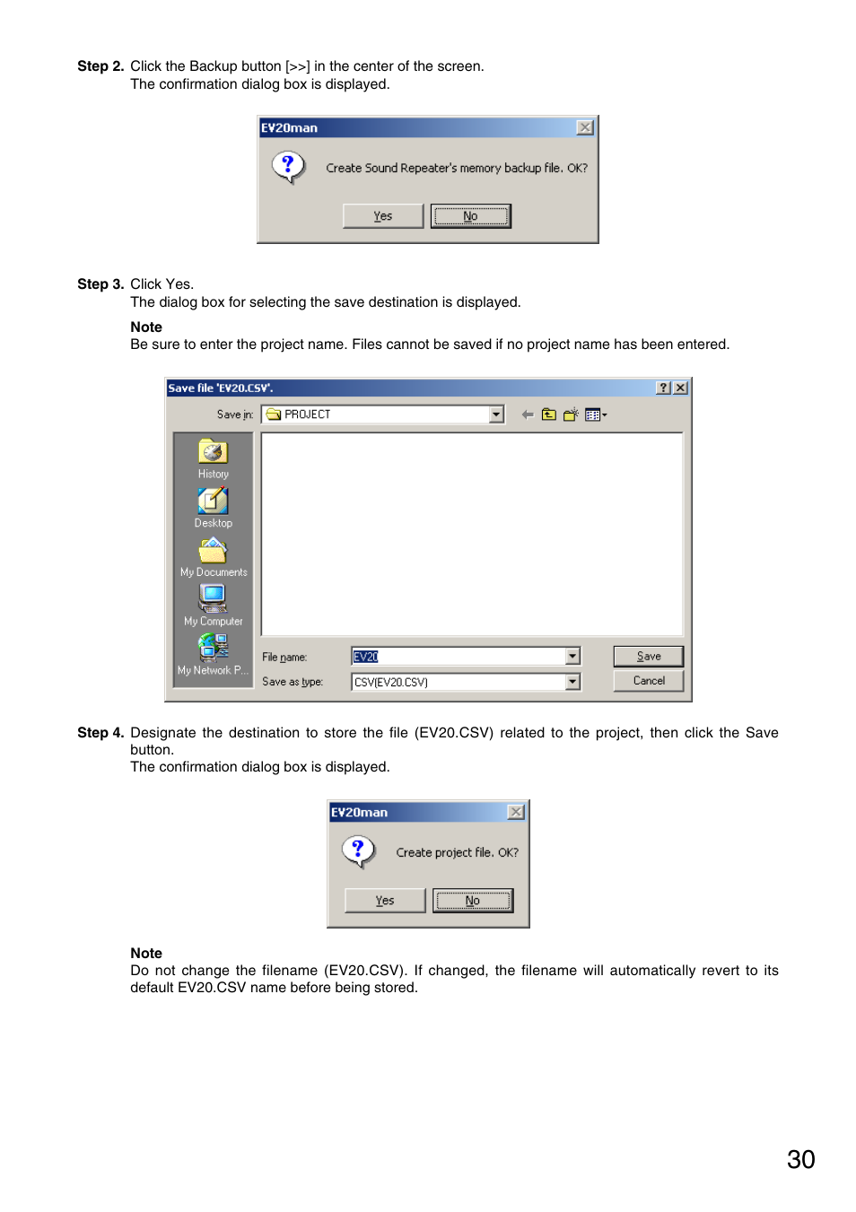 Toa S-20S Ver.4.01 User Manual | Page 30 / 46