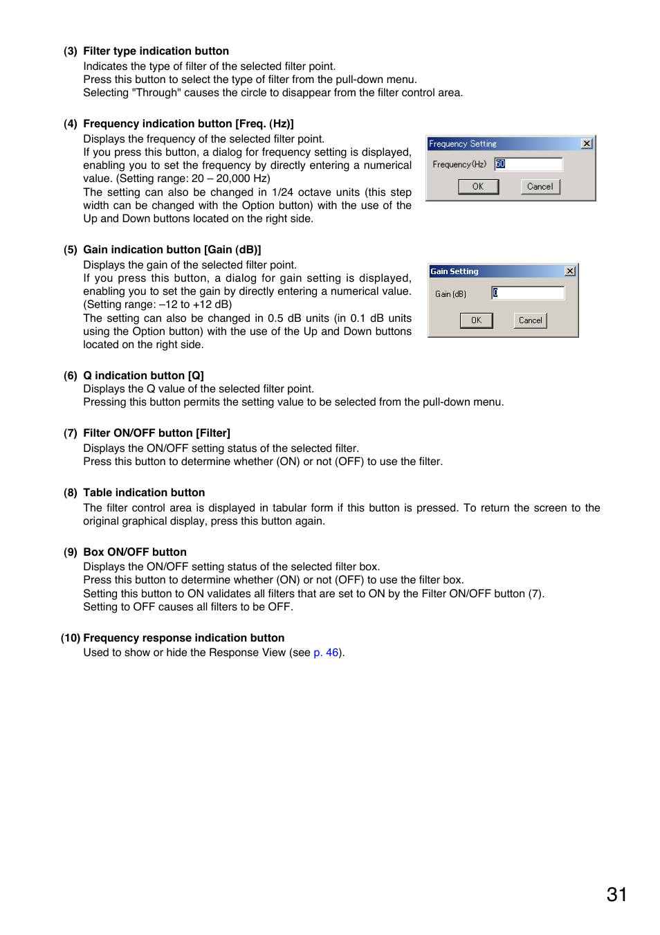 Toa DP-K1 User Manual | Page 31 / 102