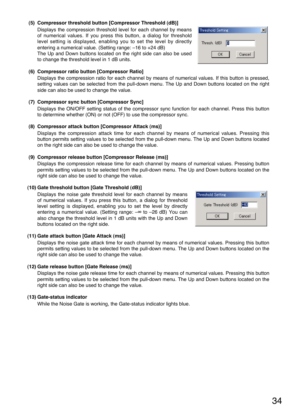 Toa DP-K1 User Manual | Page 34 / 102