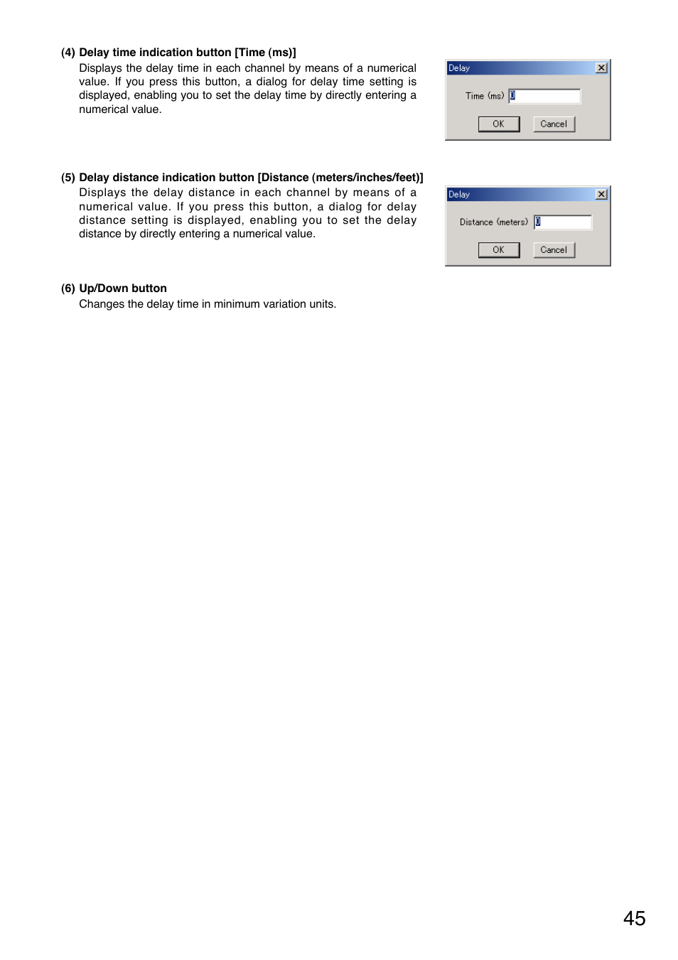 Toa DP-K1 User Manual | Page 45 / 102