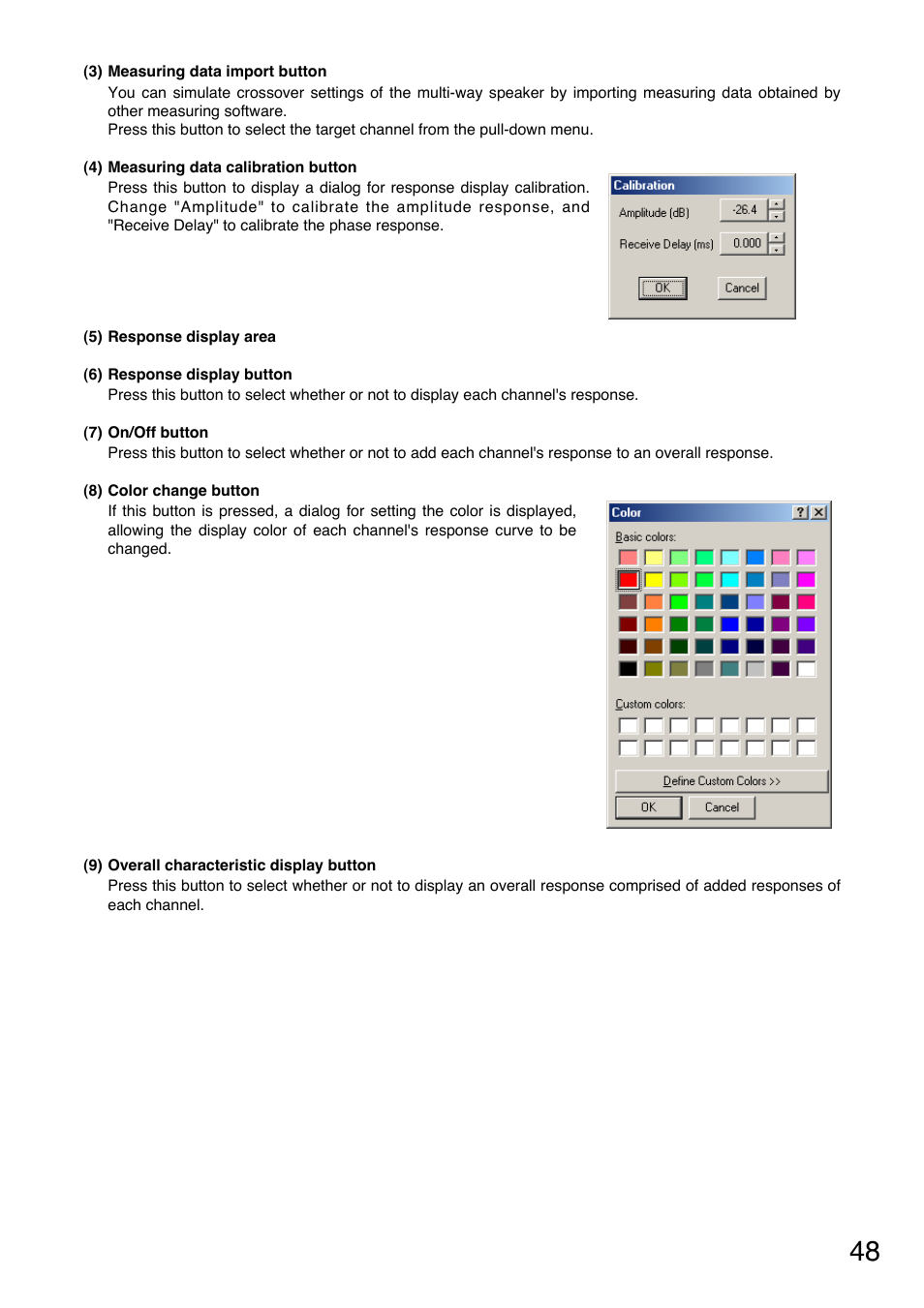 Toa DP-K1 User Manual | Page 48 / 102