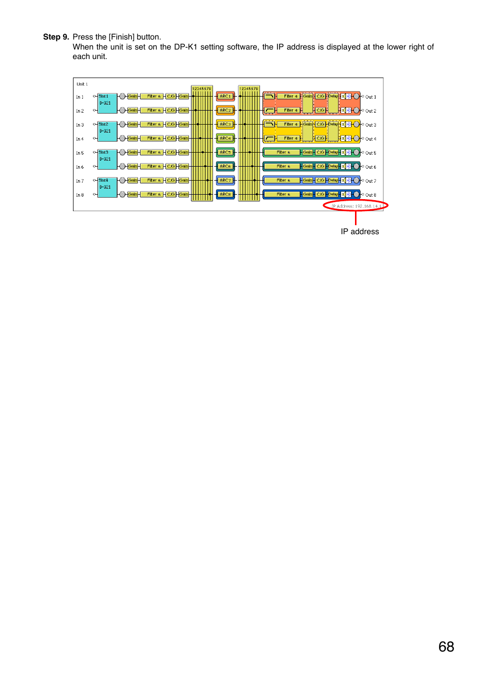 Toa DP-K1 User Manual | Page 68 / 102