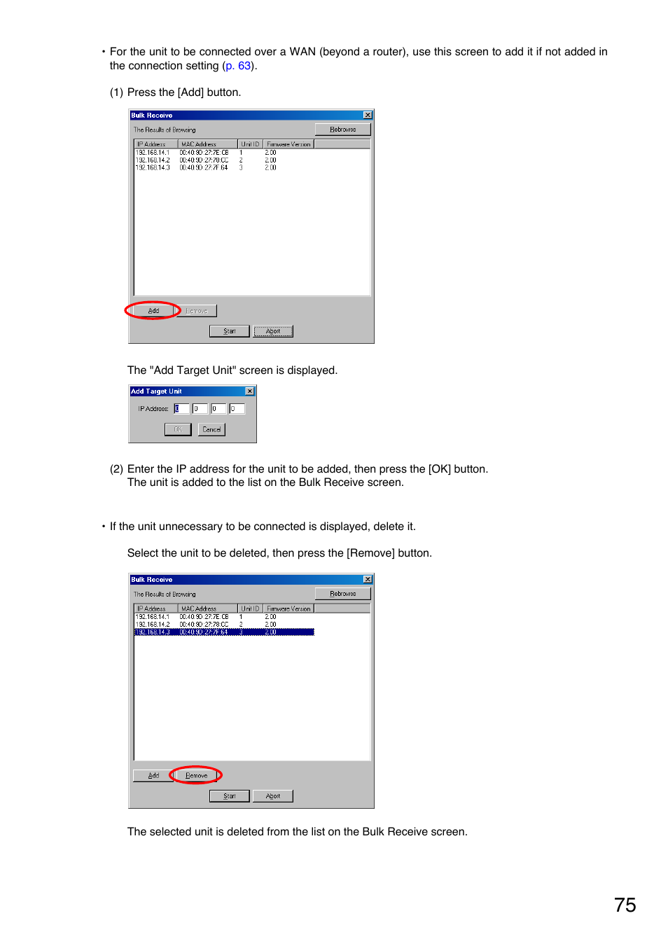 Toa DP-K1 User Manual | Page 75 / 102