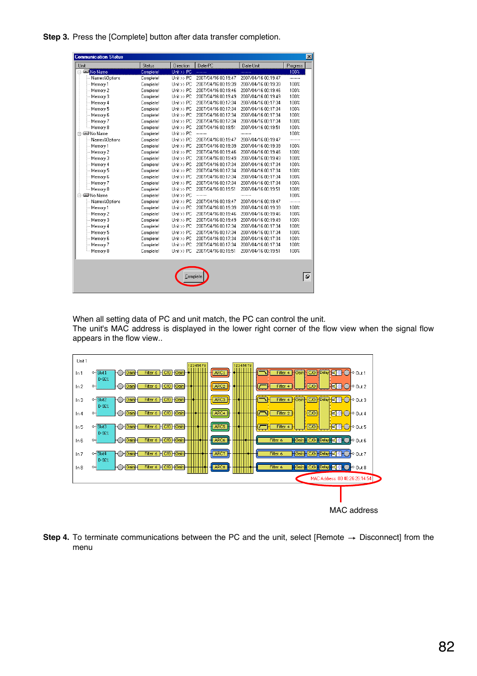 Toa DP-K1 User Manual | Page 82 / 102