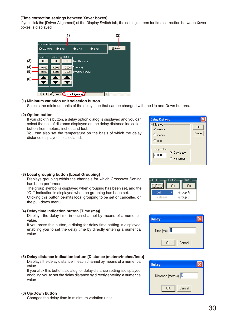 Toa DP-SP3 User Manual | Page 30 / 75