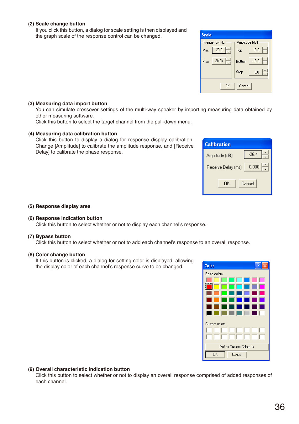 Toa DP-SP3 User Manual | Page 36 / 75