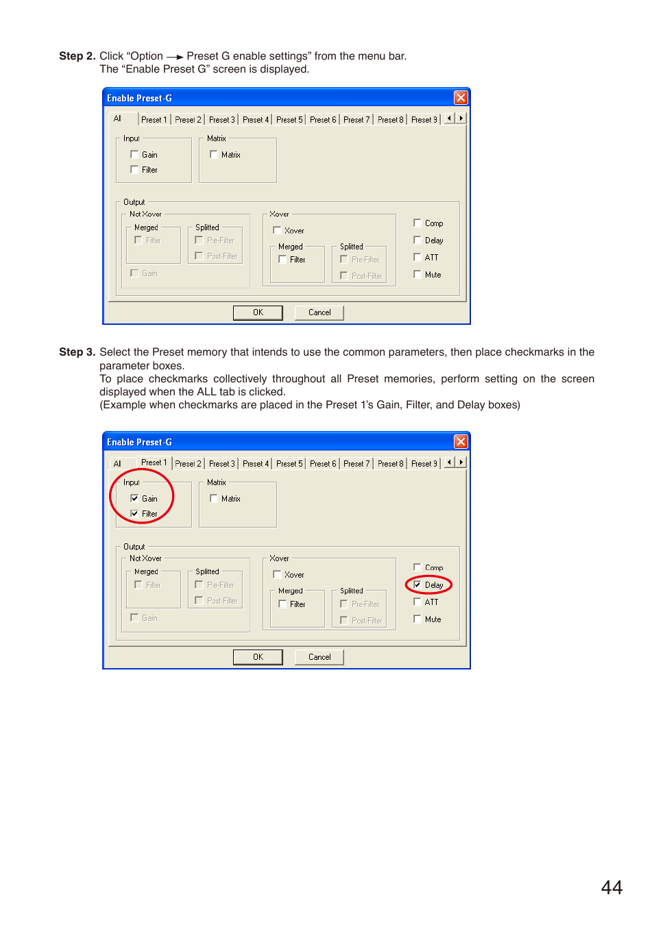 Toa DP-SP3 User Manual | Page 44 / 75