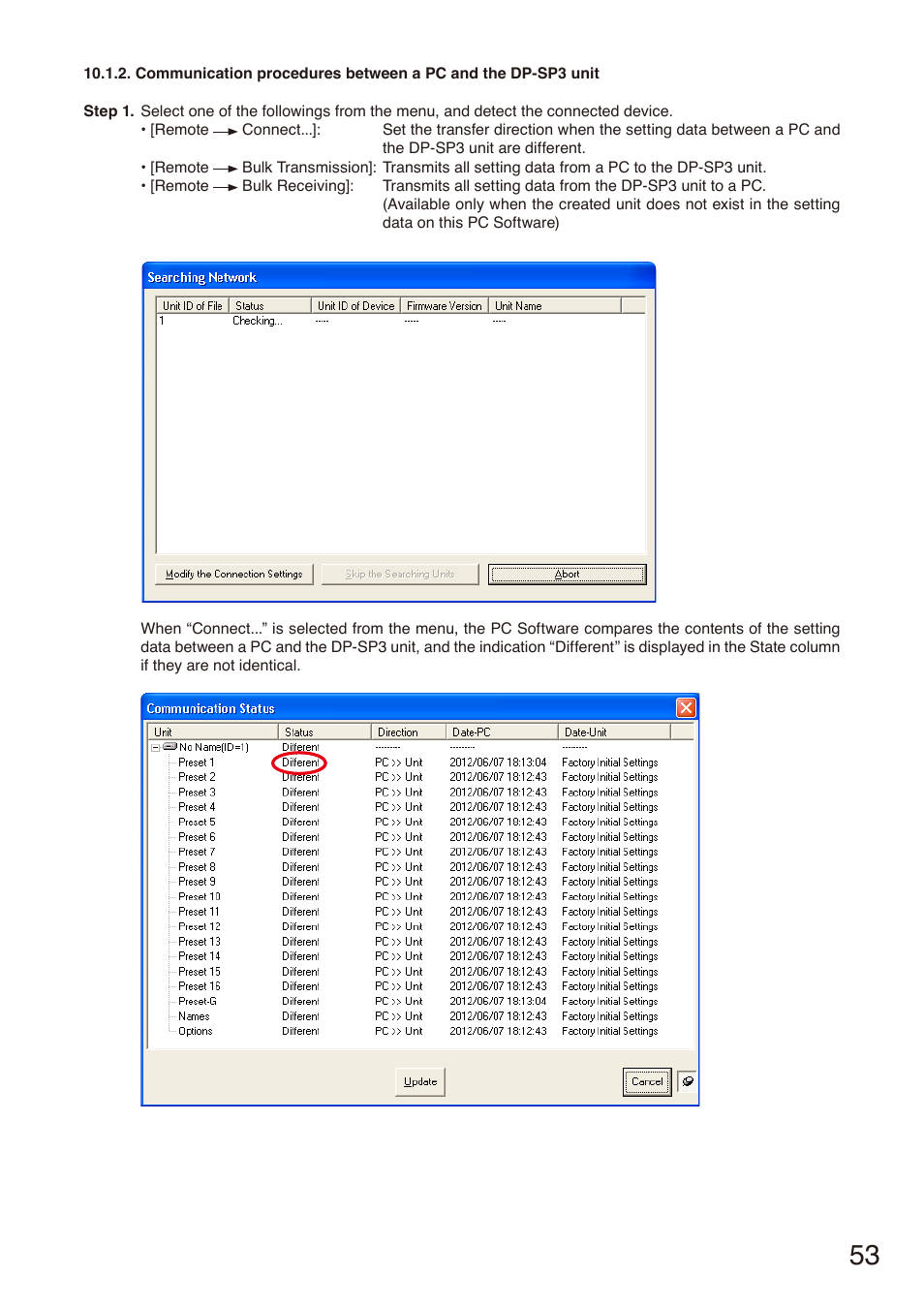 Toa DP-SP3 User Manual | Page 53 / 75