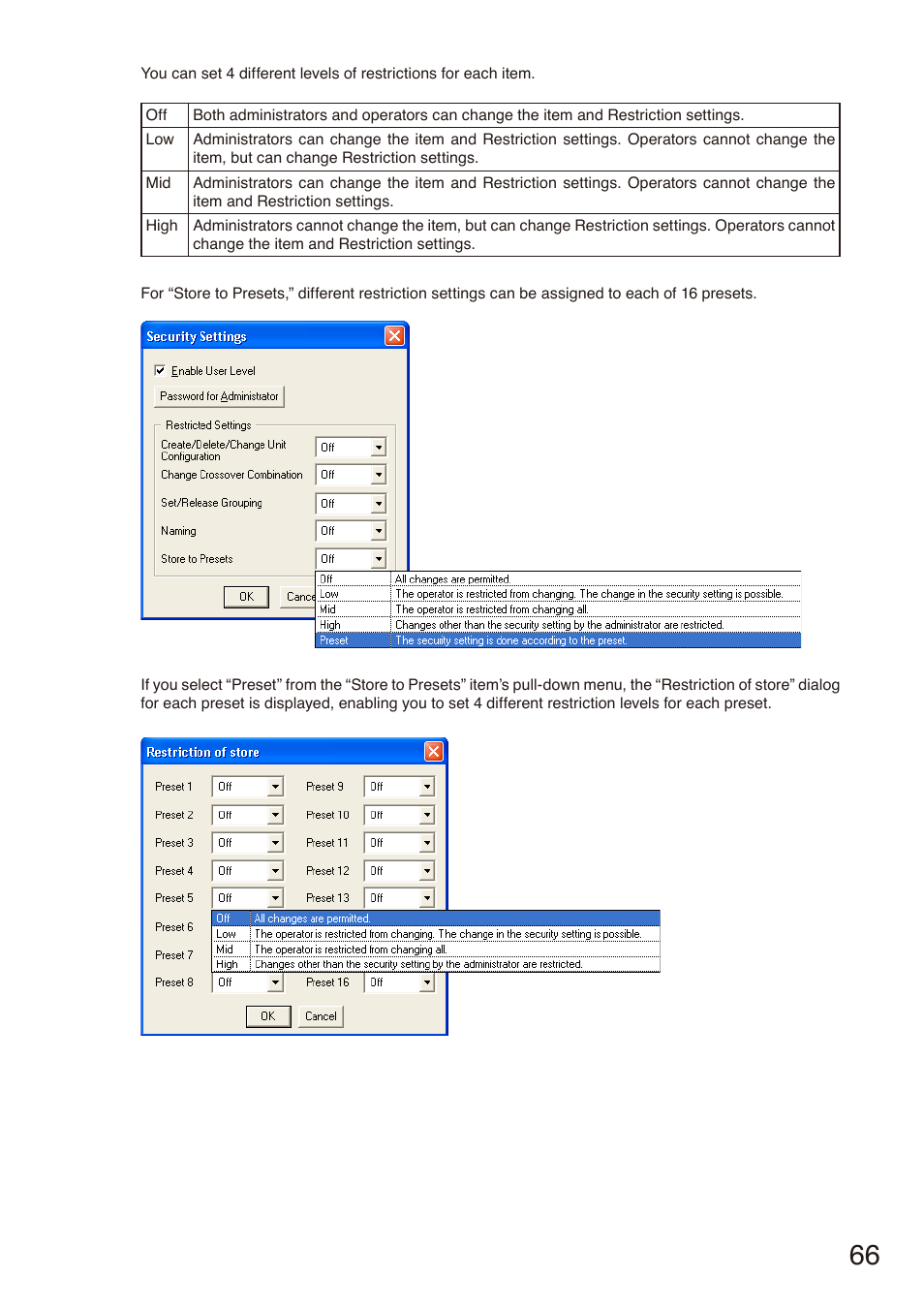 Toa DP-SP3 User Manual | Page 66 / 75