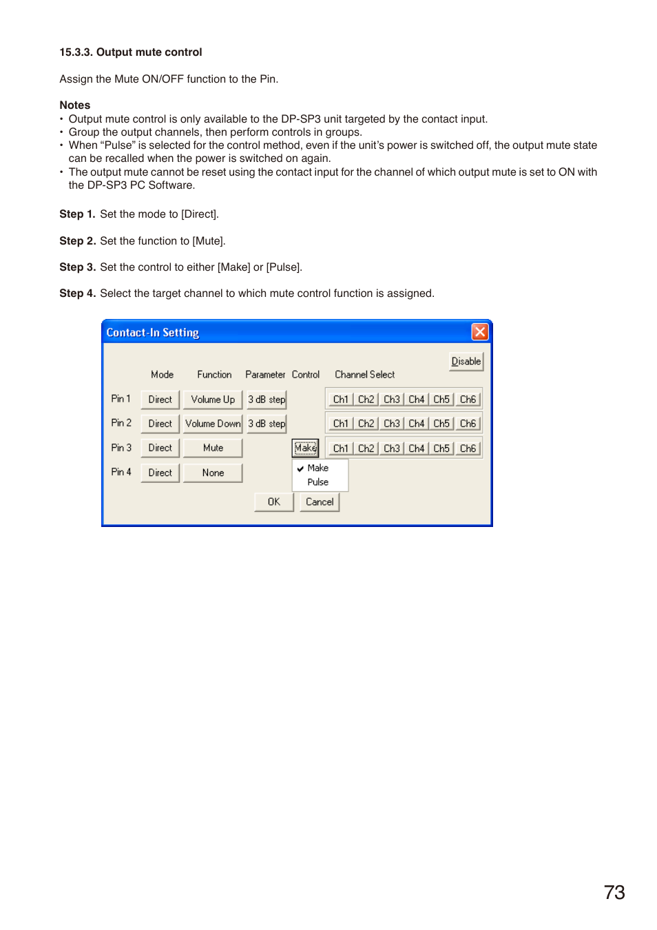 Toa DP-SP3 User Manual | Page 73 / 75