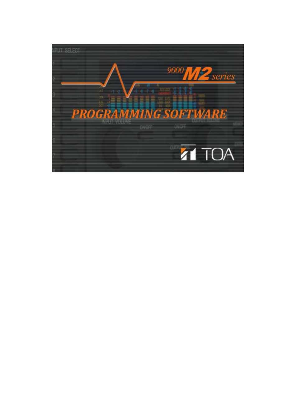 Toa 9000M2 Series Ver.200A User Manual | 33 pages