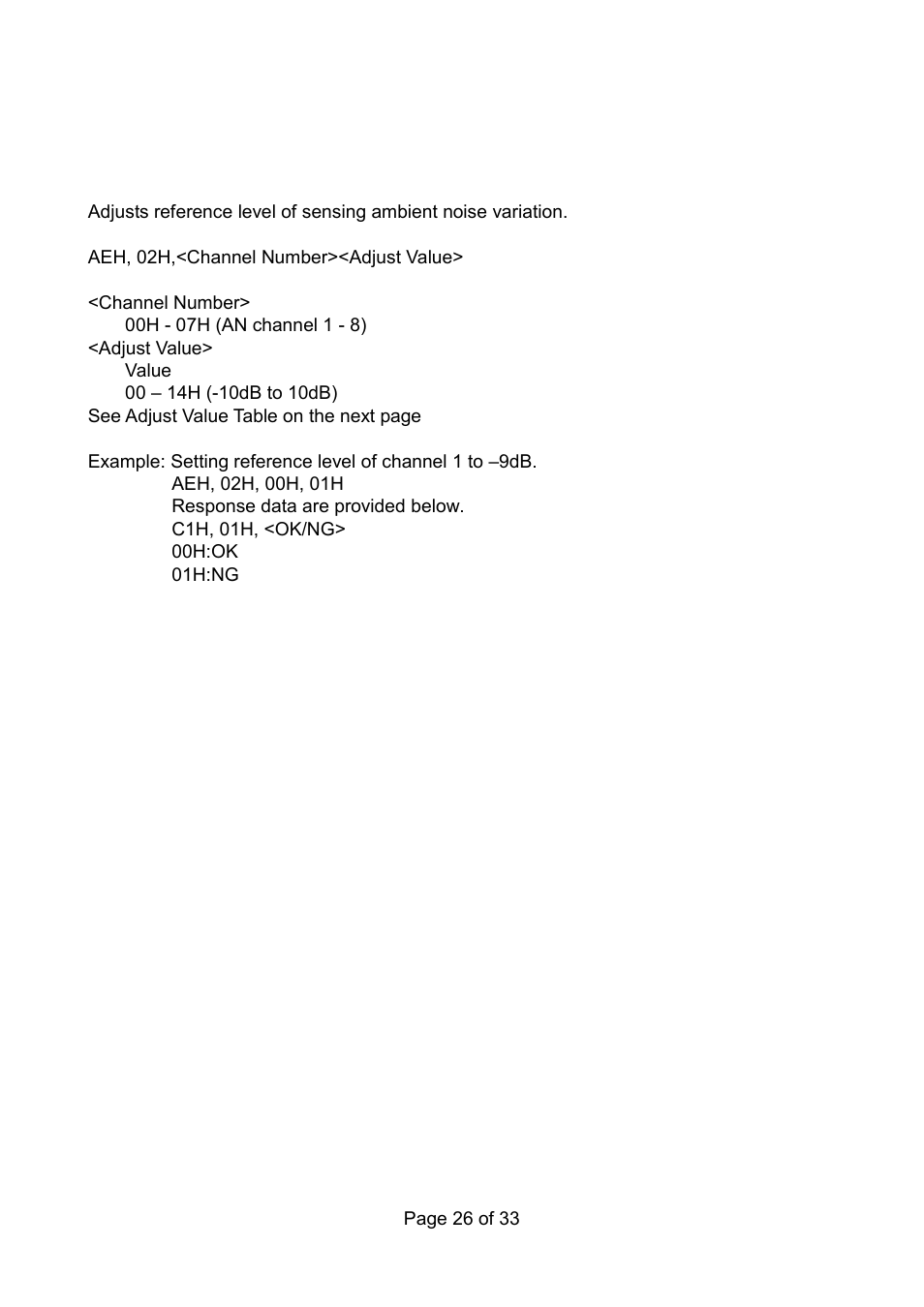 Toa 9000M2 Series Ver.200A User Manual | Page 26 / 33