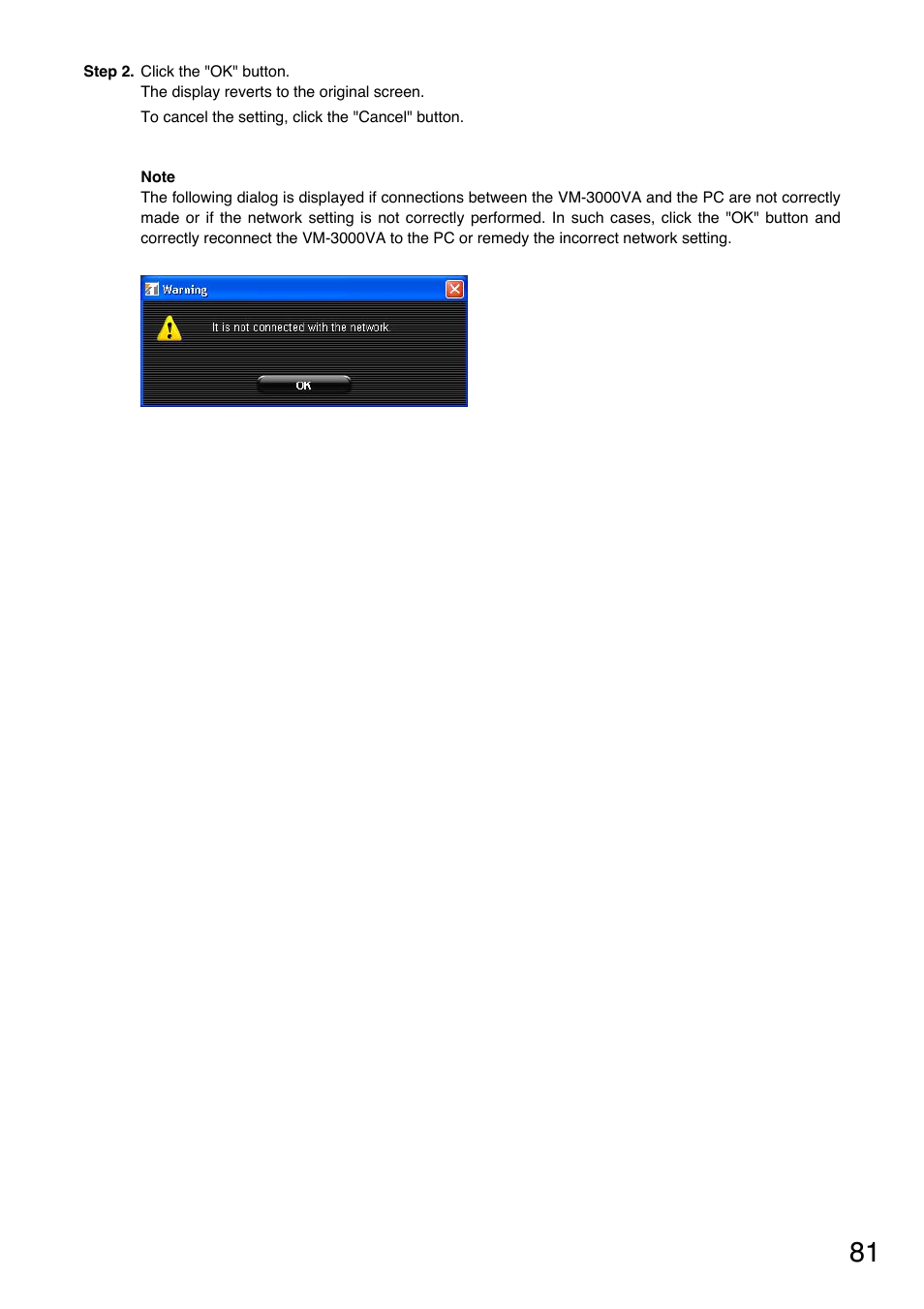 Toa VM-3000 Series User Manual | Page 81 / 90