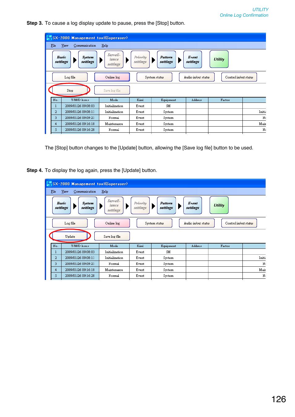 Toa SX-2000 Series User Manual | Page 126 / 180
