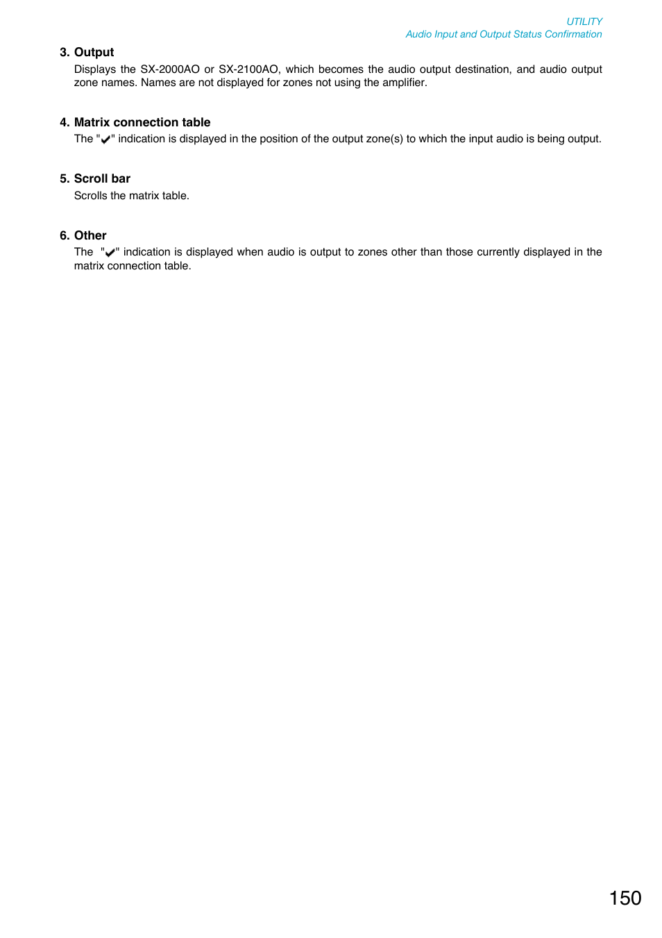 Toa SX-2000 Series User Manual | Page 150 / 180