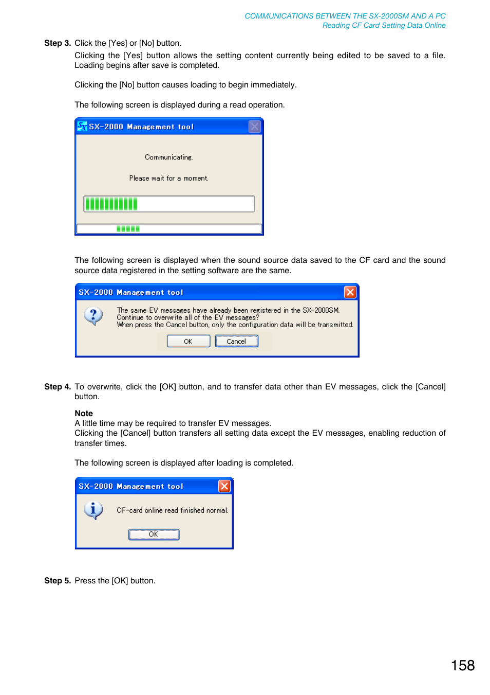 Toa SX-2000 Series User Manual | Page 158 / 180