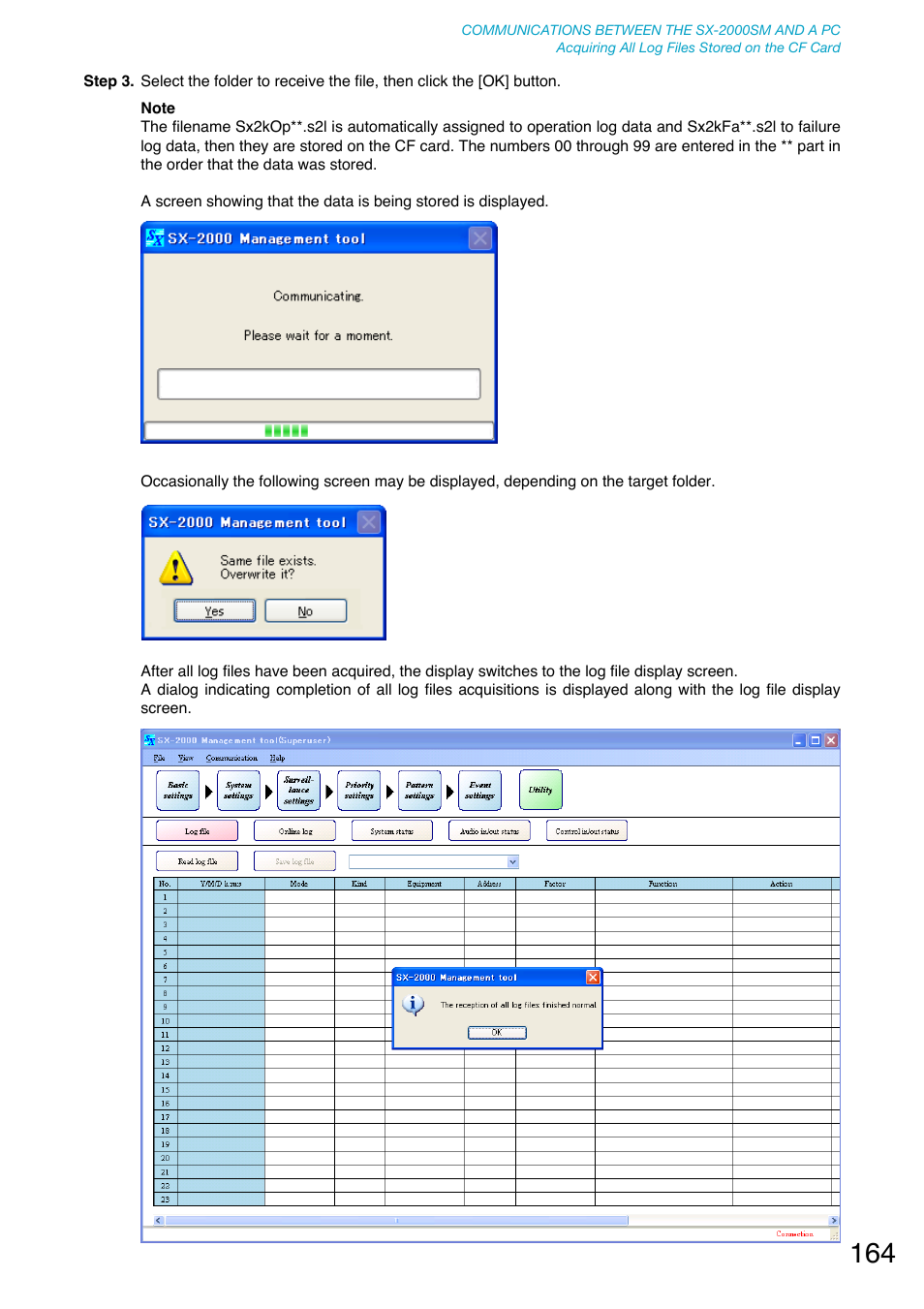 Toa SX-2000 Series User Manual | Page 164 / 180