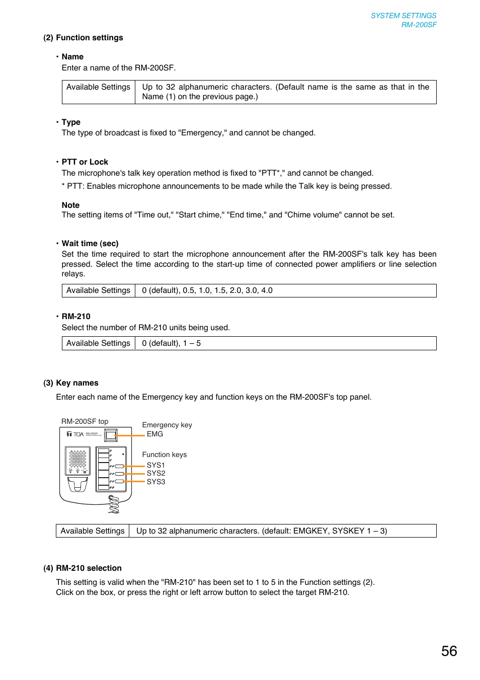 Toa SX-2000 Series User Manual | Page 56 / 180
