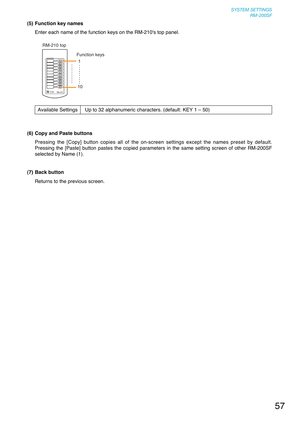 Toa SX-2000 Series User Manual | Page 57 / 180