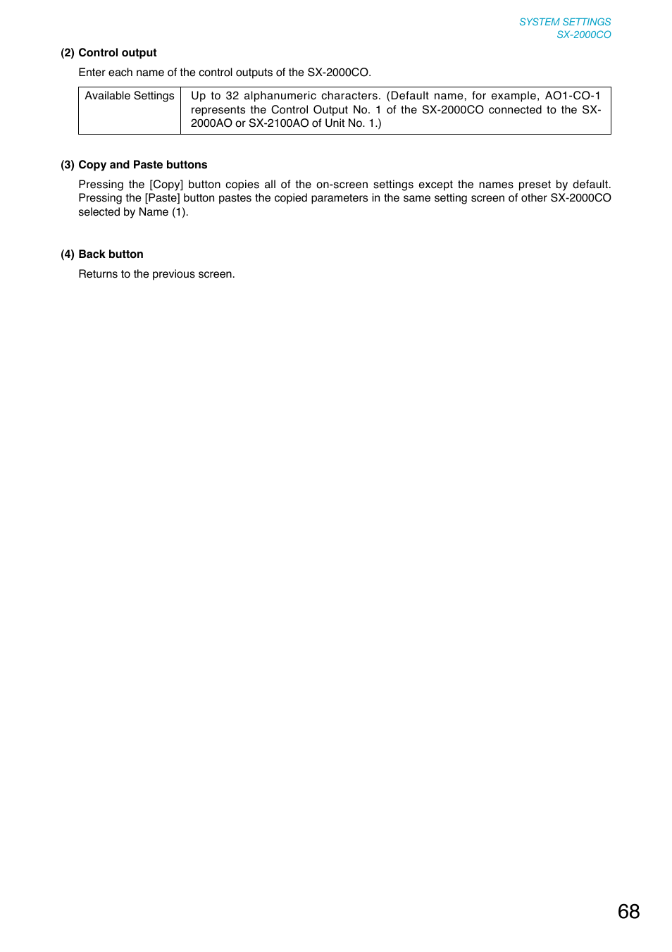 Toa SX-2000 Series User Manual | Page 68 / 180