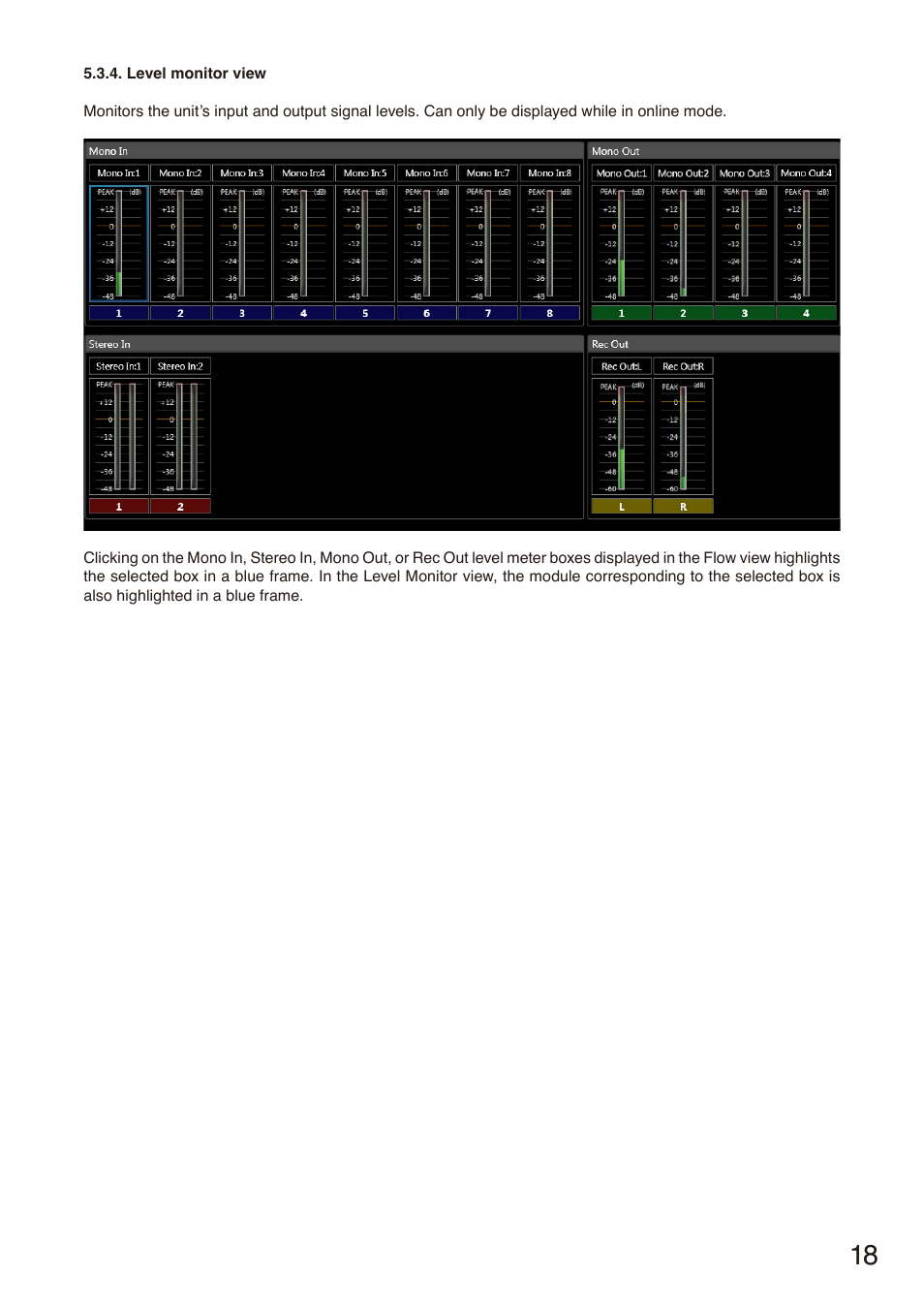 Toa M-864D Ver.2.2.0 User Manual | Page 18 / 131