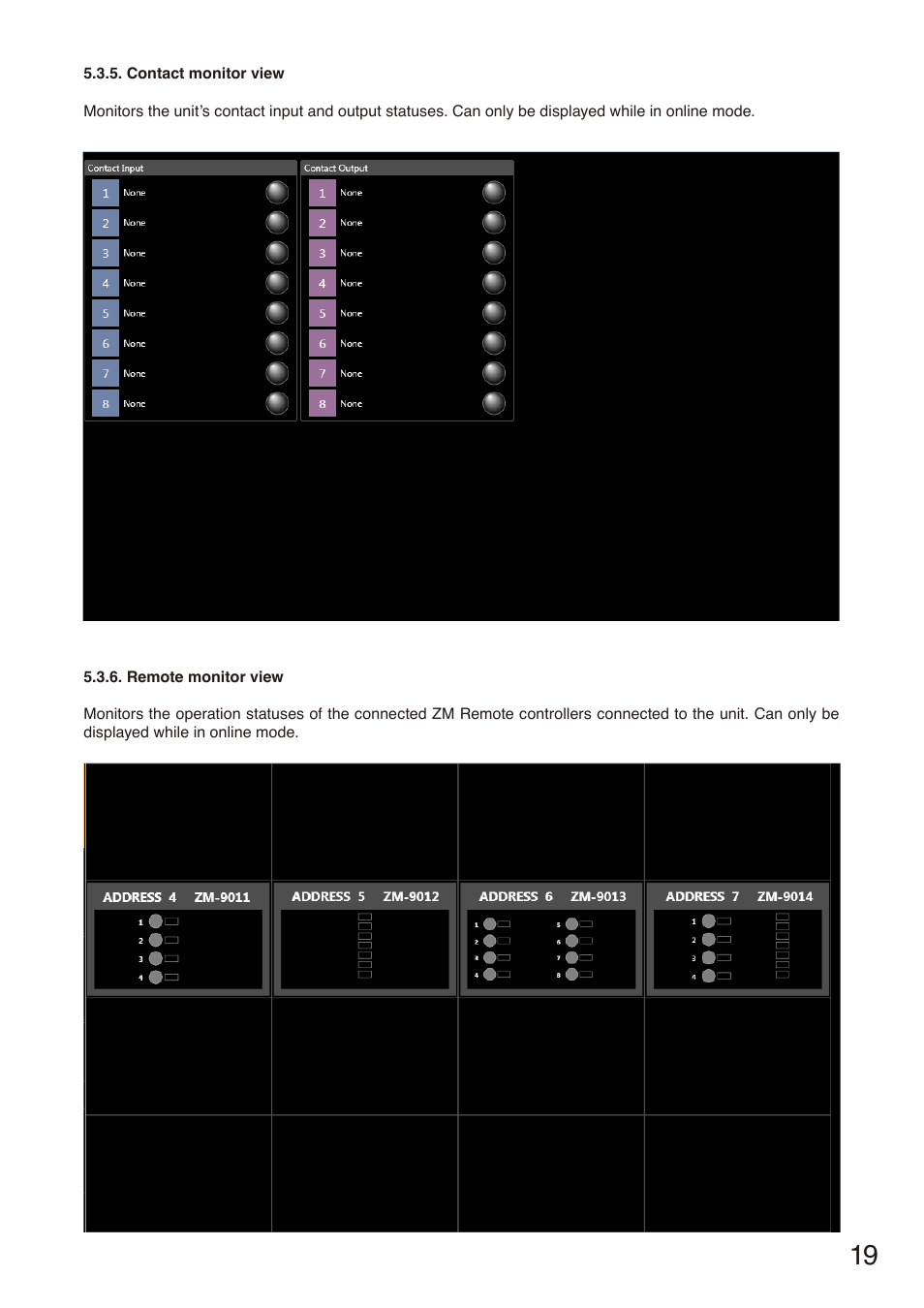 Toa M-864D Ver.2.2.0 User Manual | Page 19 / 131