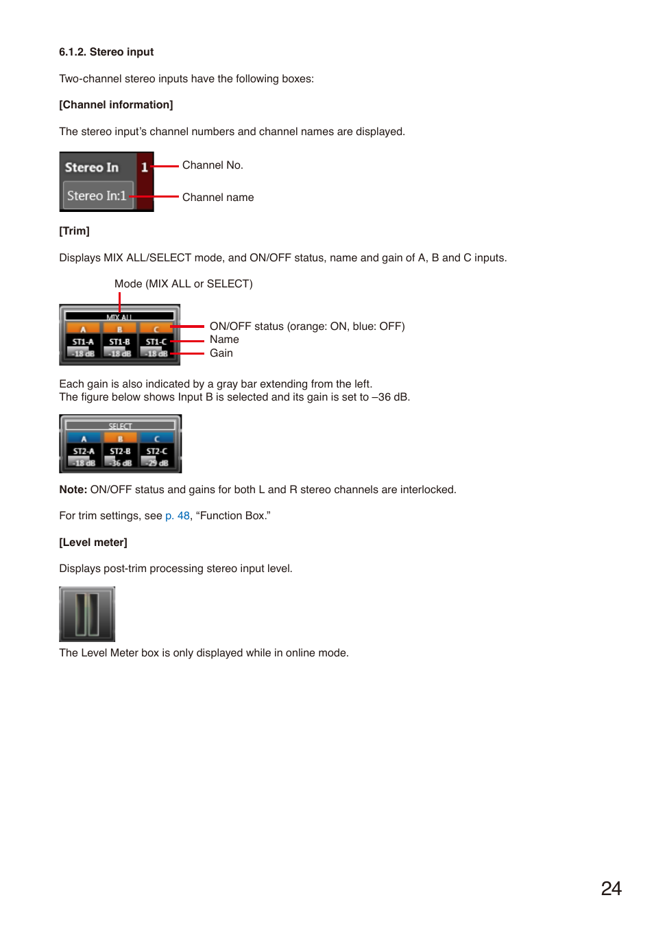 Toa M-864D Ver.2.2.0 User Manual | Page 24 / 131