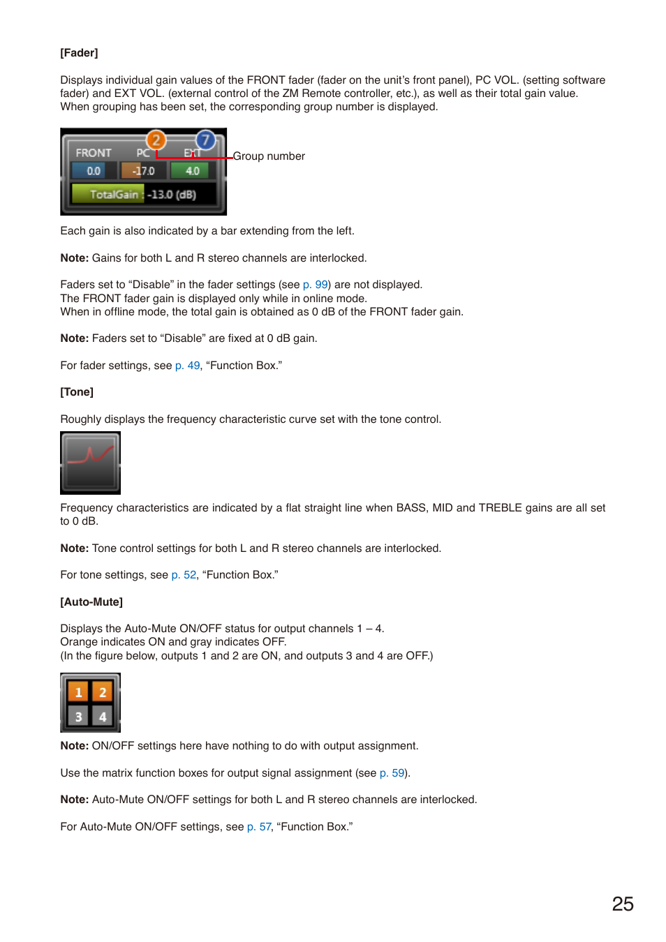 Toa M-864D Ver.2.2.0 User Manual | Page 25 / 131