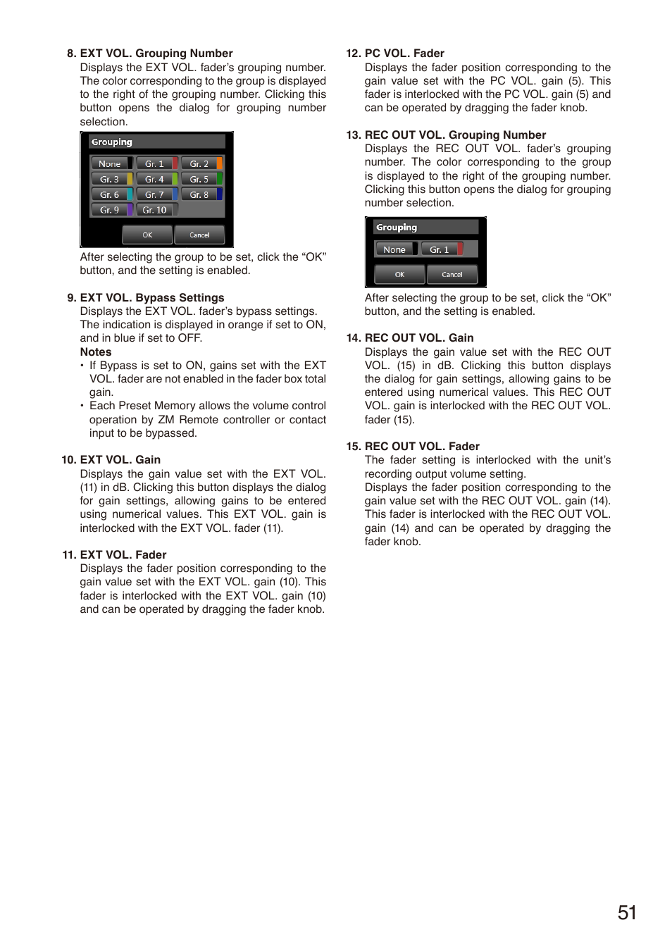 Toa M-864D Ver.2.2.0 User Manual | Page 51 / 131