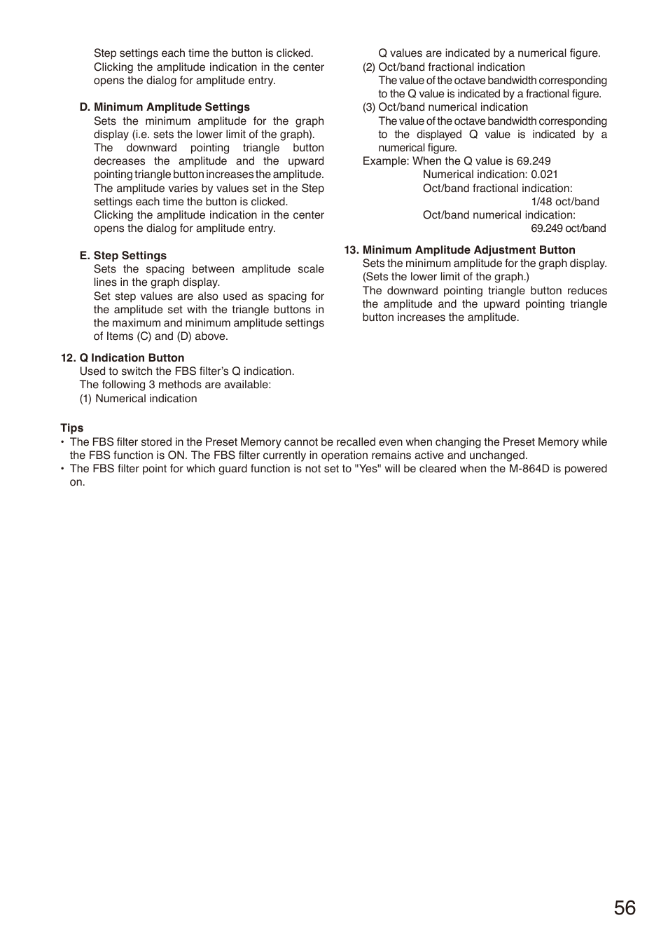 Toa M-864D Ver.2.2.0 User Manual | Page 56 / 131