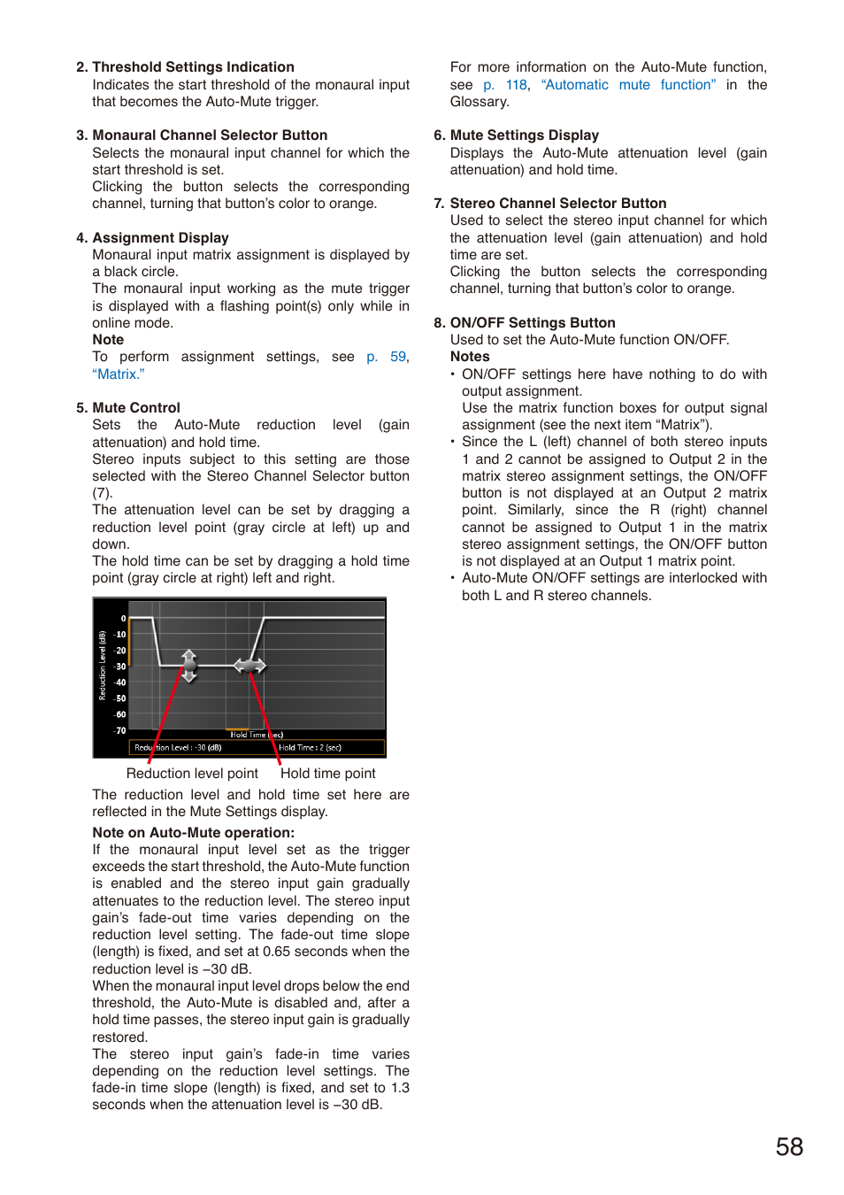 Toa M-864D Ver.2.2.0 User Manual | Page 58 / 131