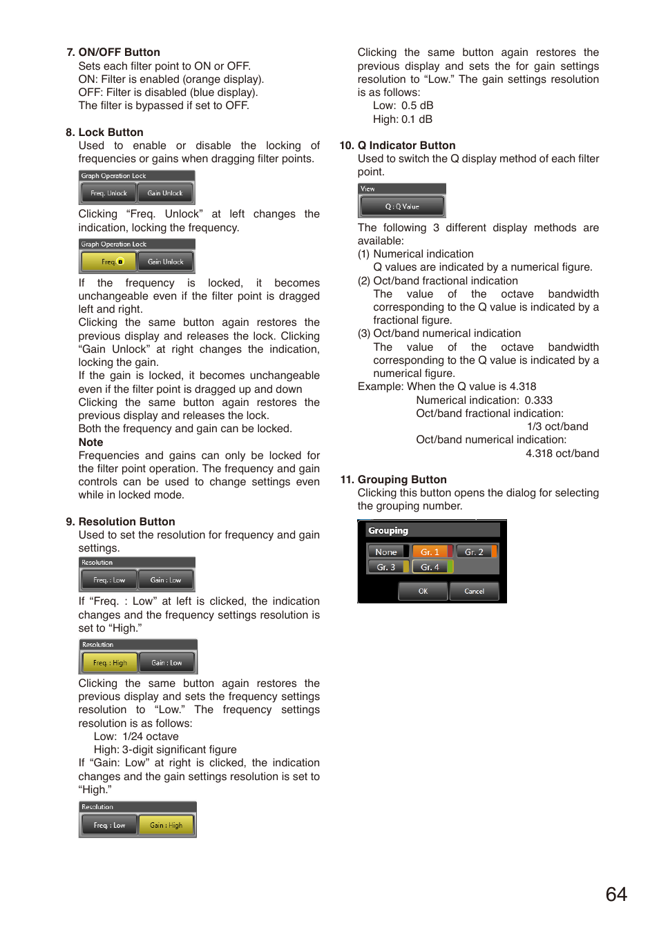 Toa M-864D Ver.2.2.0 User Manual | Page 64 / 131