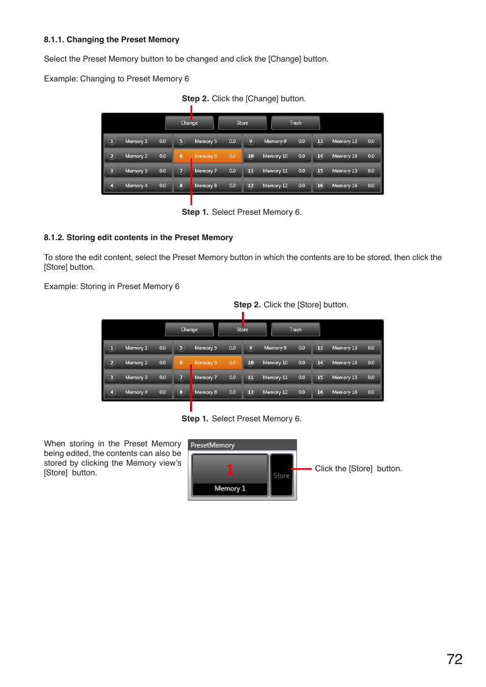 Toa M-864D Ver.2.2.0 User Manual | Page 72 / 131